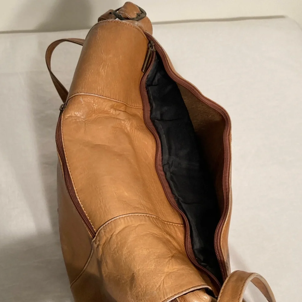 Red Sox Leather Messenger Bag vintage